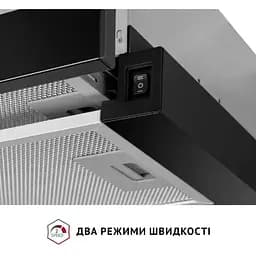 Витяжка телескопічна Perfelli TL 602 BL LED - мініатюра 5