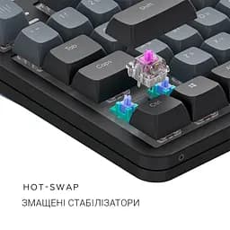 Ігрова клавиатура Dark Project ALU87 Midnight ENG/UA (DPKB_MIDNIGHT_87_ANSI_UA) - мініатюра 7