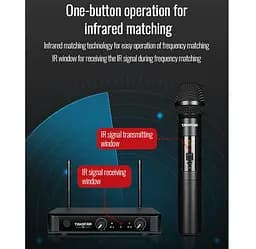 Радиосистема с двумя ручными микрофонами Takstar X3-HH - мініатюра 9