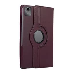 Чохол Lenovo Tab M11 (Xiaoxin Pad 2024) з поворотом на 360 Коричневий - мініатюра 3