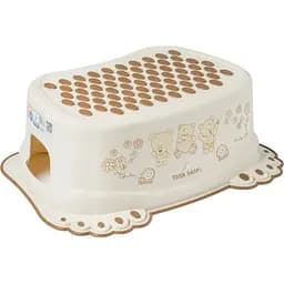 Підставка для ніг Tega Медведики з протиковзною гумою бежева