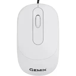 Миша Gemix GM145 білий Optical USB 800 dpi (GM145WH)