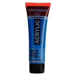 Краска акриловая AMSTERDAM (572) Первичный циановый 20 мл Royal Talens