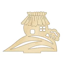 Фігурка для розфарбовування та декорування "Будиночок-2" FDZ-014