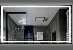 Дзеркало Dusel DE-M0061S1 Silver 75x100 см, Сірий - мініатюра 10