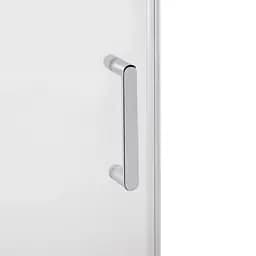Душова кабіна Qtap Taurus CRM1011SC6 100x100 см, скло Clear 6 мм, покриття CalcLess без піддона, Універсальна, хром, без поддона - мініатюра 4