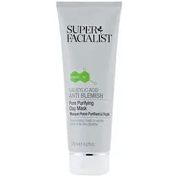 Маска глиняна для очищення обличчя Super Facialist Salicylic Acid Anti Blemish 125 мл