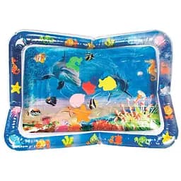 Игровой развивающий коврик 20236 с водой 66 * 50 см Дельфины