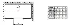 Душові двері Radaway Idea Black DWD 140 см 387124-54-01 - мініатюра 3