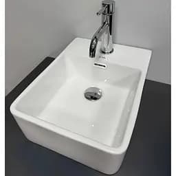 Умивальник VBI Gela white накладний підвісний VBI-015624, Білий