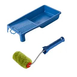 Валик "Сінтекс" 100х30 мм з ручкою та ванночка Polax (770-198)