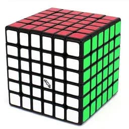 Кубик QiYi WuHua 6х6 V2 Чорний (QYWHV01)