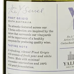 Вино Yalumba Pinot Grigio Y Series, біле, сухе, 0,75 л - мініатюра 3