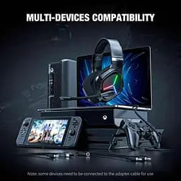 Навушники Onikuma Gaming with Blue LED X9 - мініатюра 7