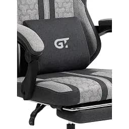Геймерське крісло GT Racer X-2337 Fabric Gray - мініатюра 8