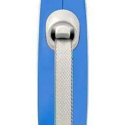 Повідець для собак Flexi New Comfort S стрічка 5 м (синій) (4000498043530) - мініатюра 2
