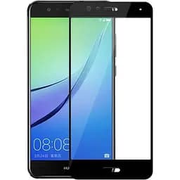 Захисне скло Tempered Glass 3D Full Glue Huawei P10 Lite black