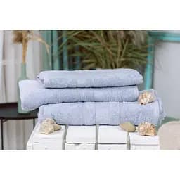 Набір банних рушників №5077 Elite SoftNess Lavender, 3 шт. (2200003182835) - мініатюра 2
