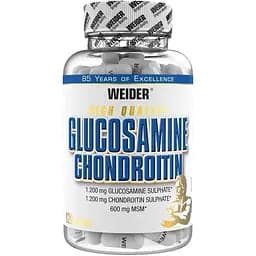 Препарат для суглобів і зв'язок Weider Glucosamine Chondroitin plus MSM, 120 капсул