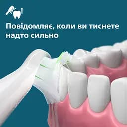 Електрична зубна щітка Philips Sonicare HX7106/01 серії 5300 біло-блакитна - мініатюра 6