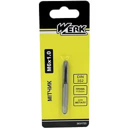 Метчик Werk M6x1.0 мм (122709)