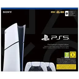 Ігрова приставка Sony PlayStation 5 Slim Digital Edition 1TB DualSense Wireless Controller стаціонарна (1000042065)