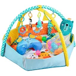 Дитячий розвиваючий килимок MoMi Multi, блакитний (MAED00003)