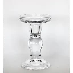 Свічник скляний Yiwu Crystal Ariel 14 см (83008092) - мініатюра 2