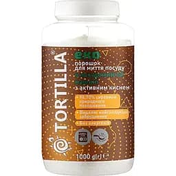 Порошок Tortilla для миття посуду в посудомийній машині з активним киснем, 1000 г