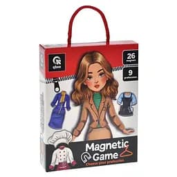 Дитяча магнітна гра "Обери свою професію" Qbee QB600-005, 26 магнітів 9 професій