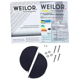 Витяжка повновбудована WEILOR PBS 52300 GLASS WH 1000 LED Strip - мініатюра 9