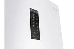 Холодильник LG GW-B499SQFZ 2 м 360 л А++ Total No Frost лінійний компресор зовнішній дисплей білий - мініатюра 2