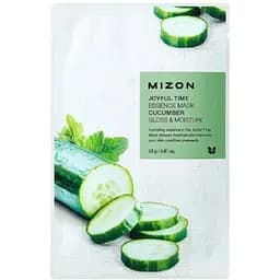 Маска для лица с экстрактом огурца Mizon Joyful Time Essence Mask Cucumber 23 г
