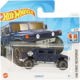 Набір: Базова машинка Hot Wheels HW Hot Trucks 57 Jeep FC червона (5785) + Базова машинка Hot Wheels HW First Response Hamvee синя (5785) - мініатюра 3