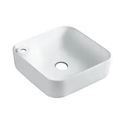 Раковина накладна Volle Arte 43x43x13 см white 1301.005443, Білий