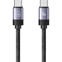 Кабель Usams US-SJ704 Rui Magnetic USB-C to USB-C 60W 1m Tarnish (SJ704USB01) [153983]