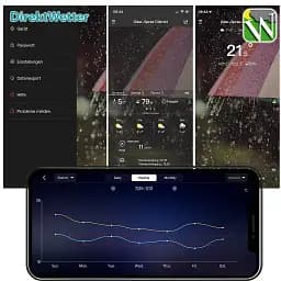 Метеостанція Technoline DirektWetter WD2000 Silver (WD2000) - мініатюра 6