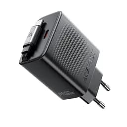 Сетевое зарядное устройство для Acefast A110 2Type-C PD30W черный