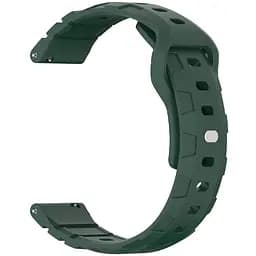 Силіконовий ремінець Defense для Smart Watch 22mm Pine green - мініатюра 2