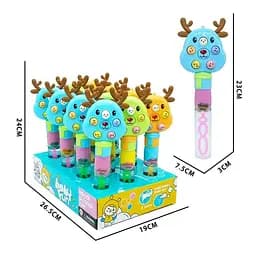 Мильні бульбашки Олень, пальчикова гра, 23 см