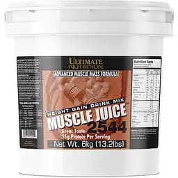 Гейнер Ultimate Nutrition Muscle Juice 2544 6 кг Шоколад