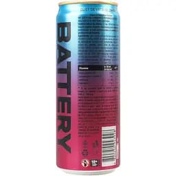 Упаковка енергетичного напою Battery Unicorn 7.92 л (0.33 л x 24 шт.) з/б - мініатюра 5