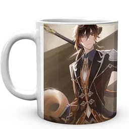 Кухоль GeekLand Genshin Impact Геншин Імпакт Чжун Лі GN 02.592 330 мл білий