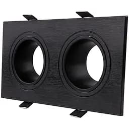 Светильник точечный Feron DL0385 MR16 G5.3 черный квадрат поворотный (1971)