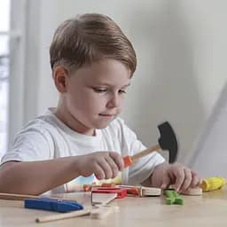 Ігровий набір Viga Toys Валіза з інструментами дерев'яний (50387) - мініатюра 6