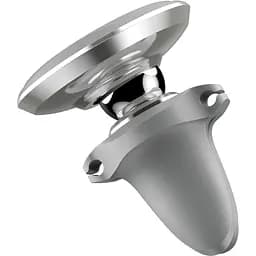 Автотримач Baseus Magnetic Air Vent Car Mount Holder with Cable Clip Silver (SUGX-A0S) [73613] - мініатюра 2