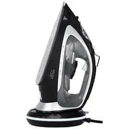 Паровой утюг беспроводной Adler AD 5043 быстрый нагрев керамическая подошва авто-выключения 1 шт. черный (28110-IS)