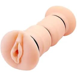 Мастурбатор Crazy Bull Emma з вібрацією тілесний