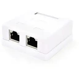 Комп'ютерна розетка RJ45x2 FTP, 8P8C, cat.5 Ritar (StR-FTP/8P8CRJ45-2 / 01994)