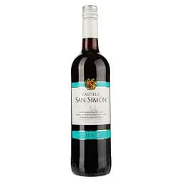 Вино Castillo San Simon Shiraz, красное, сухое, 12,5%, 0,75 л (27252)